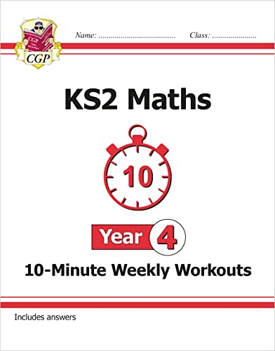 KS2 Year 4 Maths 10-Minute Weekly Workouts (CGP Year 4 Maths) von Coordination Group Publications Ltd (CGP)